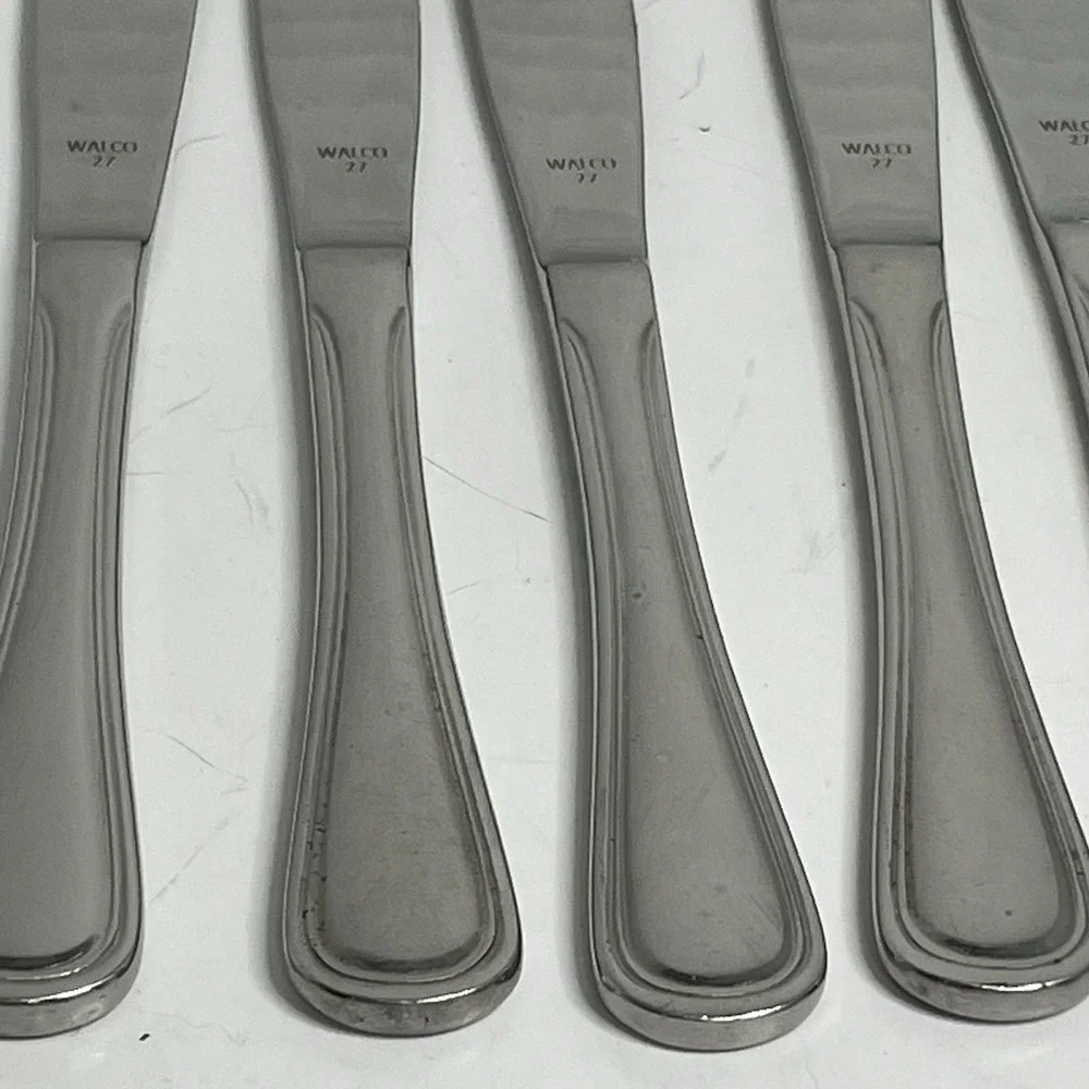 WALCO 27 Dinner Knives Set Of 8 New